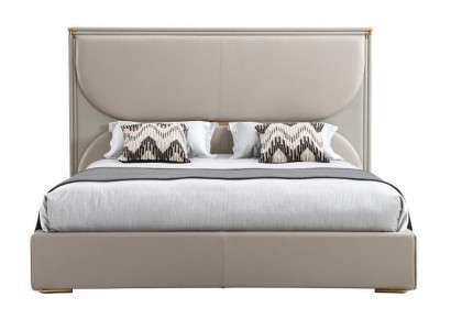 Luxus Schlafzimmer Bett Designer Möbel Doppelbett Weiß Textil Betten Holz Neu